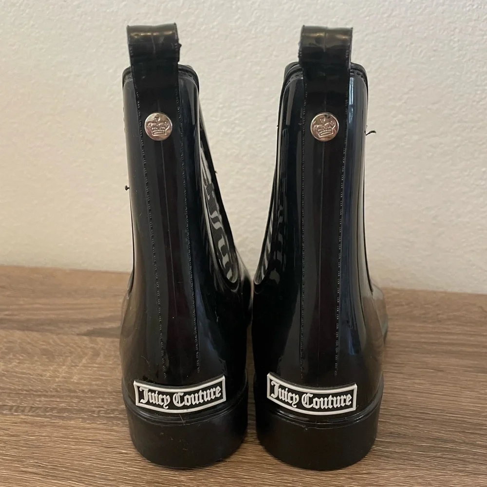 Juicy Couture Romance Women's Waterproof Rain Boots, Size 6